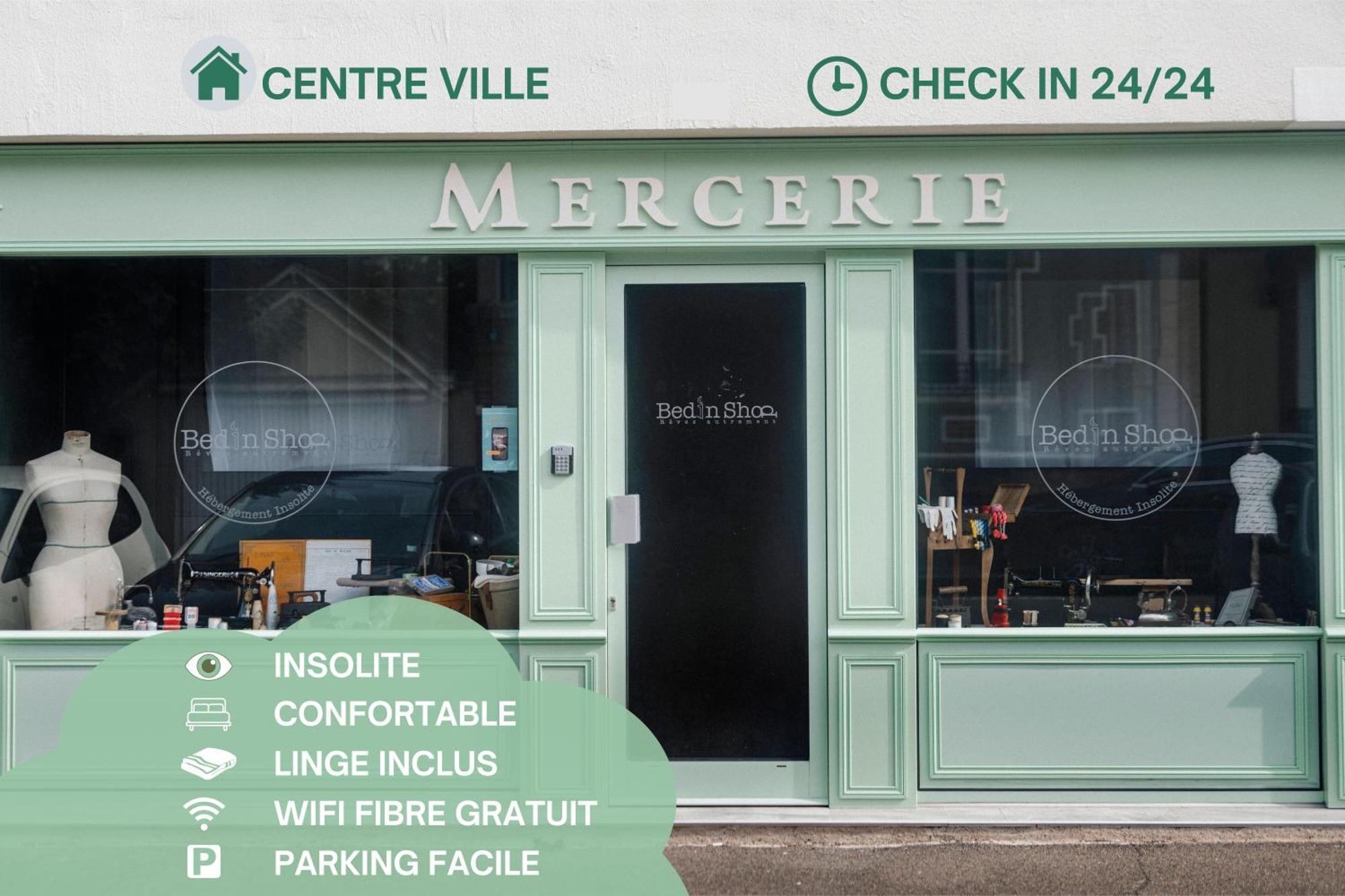 La Mercerie "Bedinshop" Centre Ville Chartres Exterior foto